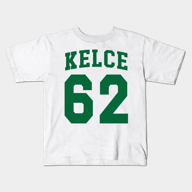 Jason Daniel Kelce Philadelphia v3 Kids T-Shirt by Emma